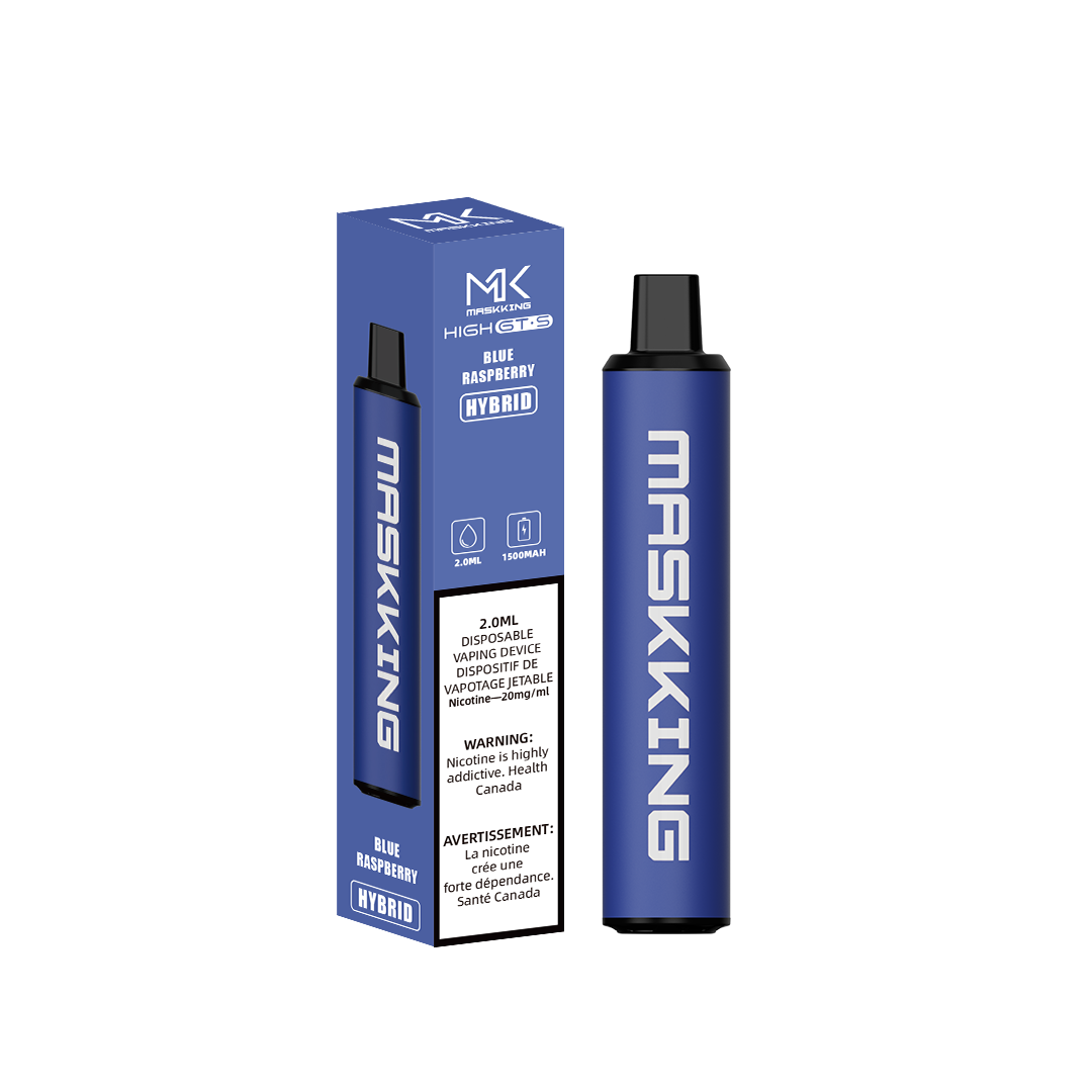 Maskking GT-S Bold Vape Disposable 3000 Puffs-Blue raspberry