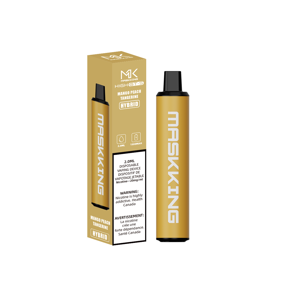 Maskking GT-S Bold Vape Disposable 3000 Puffs-Mango peach tangerine
