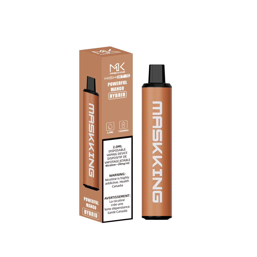 Maskking GT-S Bold Vape Disposable 3000 Puffs-Powerful mango