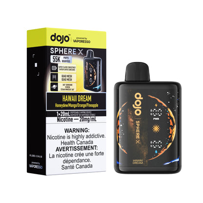Dojo Sphere X 55K Disposable Vape -FEDERAL STAMP