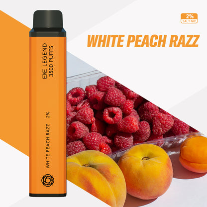 ELUX LEGEND 5000-white peach razz