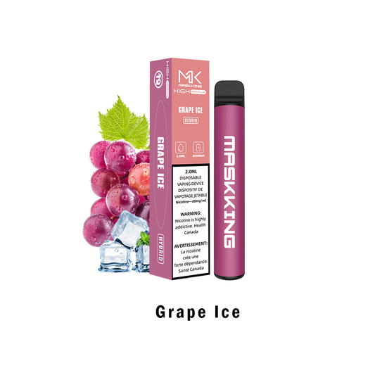 Disposable vape-1800 Puffs-Vape flavour- Grape ice- Maskking- vape wholesale