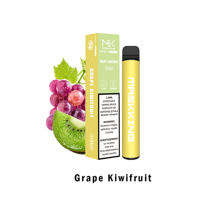 Disposable vape-1800 Puffs- Vape flavour- Grape kiwifruit- Maskking- vape wholesale