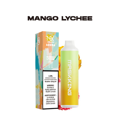 Maskking Aroma 6000 Puffs-Mango lychee