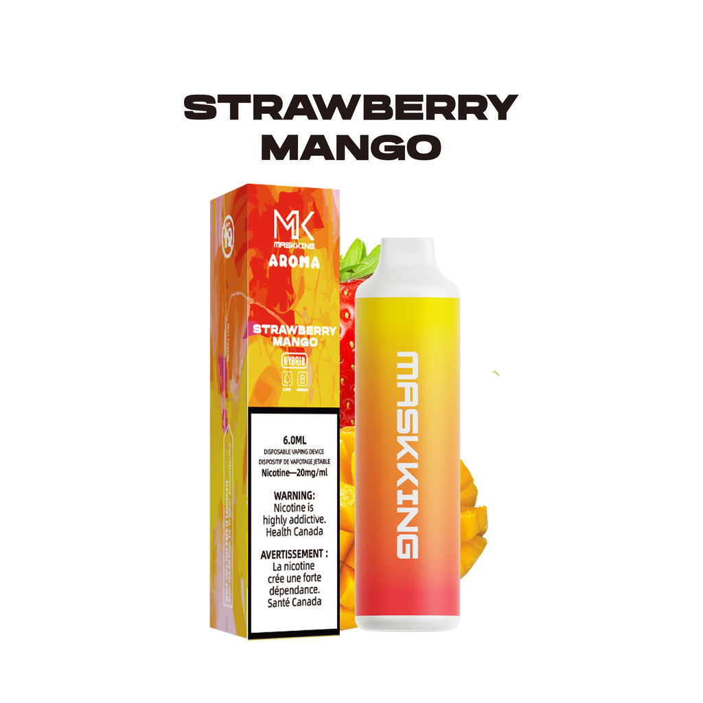 Maskking Aroma 6000 Puffs-Strawberry mango